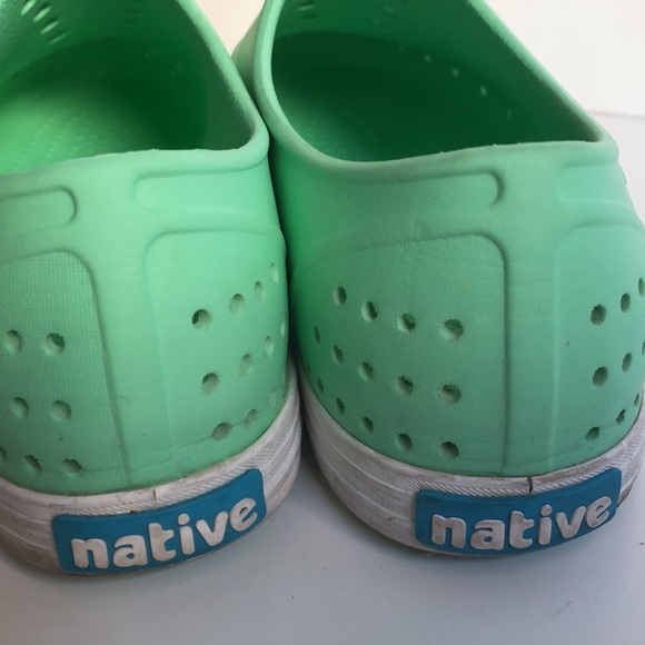 Native Shoes Jericho Fresco green slip-on, size 10 - Picture 2 of 8